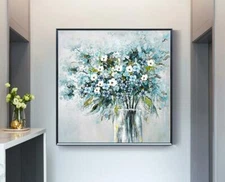 High Quality Large oil Painting Flowers Handpainted on Canvas Home Wall Decor