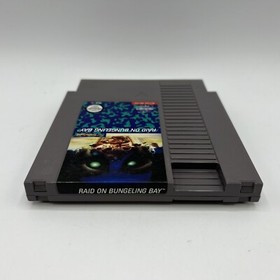 Nintendo NES Raid On Bungeling Bay Authentic Tested & Working Broderbund 1987