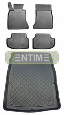 Z330177 SET Kofferraumwanne Gummifußmatten für BMW 5er F10 Facelift Limousine St