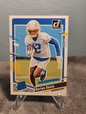 2023 Panini Donruss - Rated Rookie #351 Derius Davis (RC) - Chargers 