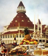 Vintage Hotel Del Coronado Restaurant Menu Beach Resort San Diego CA 1972