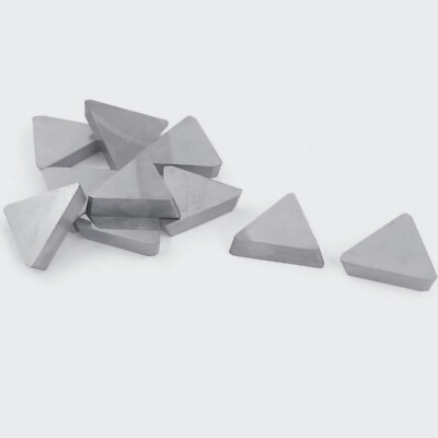 10pcs Milling Brazing Turning Lathe Tool Carbide Insert Tip YS25 TPCN2204EDR