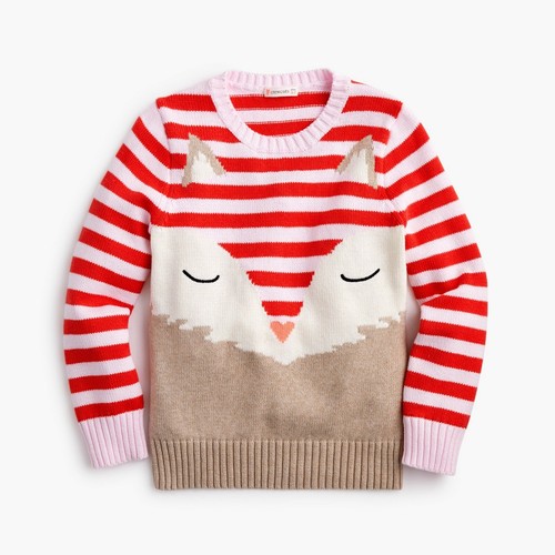 J.CREW CREWCUTS $69 Girls' Fox Popover 