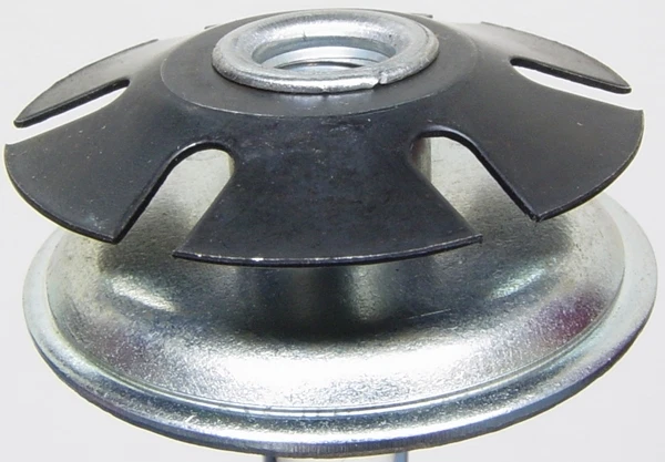 Oajen metal threaded star type insert, 1" OD round tube, 1/4" - 20, 20 pcs