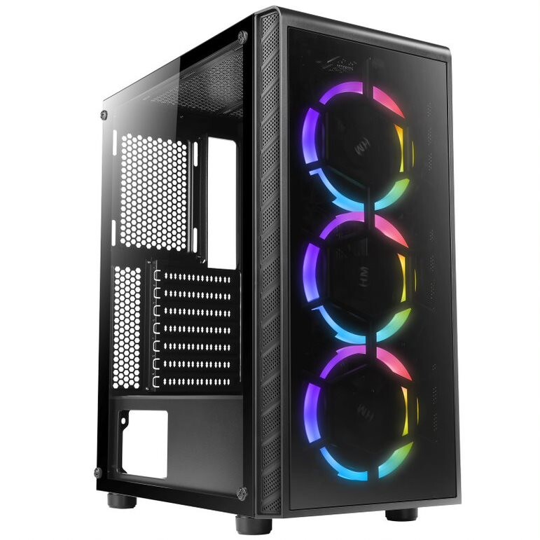 AZZA CSAZ-360 Gehuse Корпус RGB ATX Светодиодная кнопка Стекло USB 30 NEU 11690₽