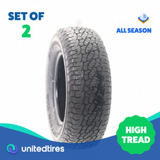 Set Of 2 Used 26570r17 Bfgoodrich Trail-terrain Ta 115s - 8.532 Set Of 2 Used 26570r17 Bfgoodrich Trail-terrain Ta 115s - 8.532