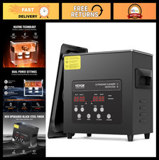 3L Ultrasonic Cleaner 120W Digital Machine with Heater & Timer for Jewelry, Glas