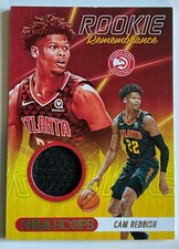 2020-21 Panini NBA Hoops Rookie Remembrance Patch Cam Reddish #SS-7 (RC) Hawks
