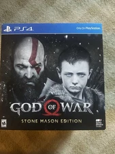 God of War: Stone Mason Edition (Sony PlayStation 4, 2018) New Sealed