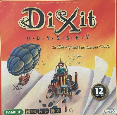 Dixit Odyssey Kartenspiel Familienspiel Deutsch 3-12 Spieler ab 8 Jahren 2024