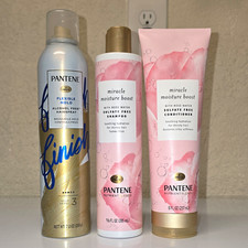 Pantene Nutrient Blends Miracle Moisture Boost Set: Shampoo Cond Hairspray