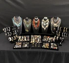 194 Pc Higher End Vintage Estate Costume Jewelry Lot Rhinestones & More Lot 810