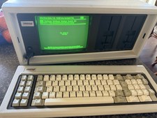 Vintage Compaq Portable 1, 1983, Refurbished Tested, Works Boots to Lotus