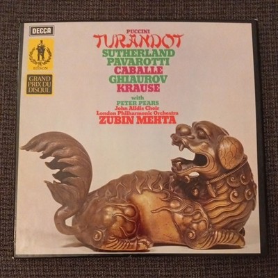 Zubin Mehta London Philharmonic Orchestra Joan Sutherland Luciano Pavarotti Mont