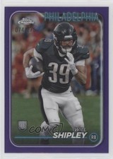 2024 Topps Chrome Rookies Purple Refractor 74/275 Will Shipley #252 0md