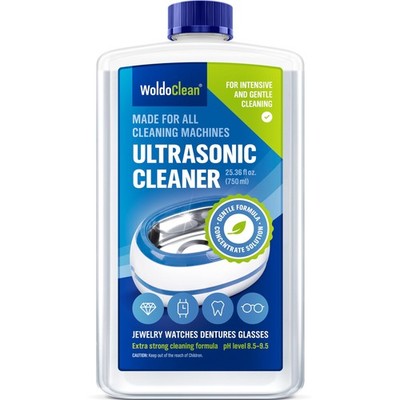 Ultrasonic Cleaner Solution Concentrate 25.36 Fl Oz - For Eyeglass, Glasses, ...