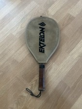 Vintage Ektelon Composite 250G Racquetball Racquet Brown Leather Grip Cover Case