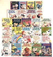 28 Lot Children's Books by Lucille Colandro & Jared Lee: There Was an Old Lady