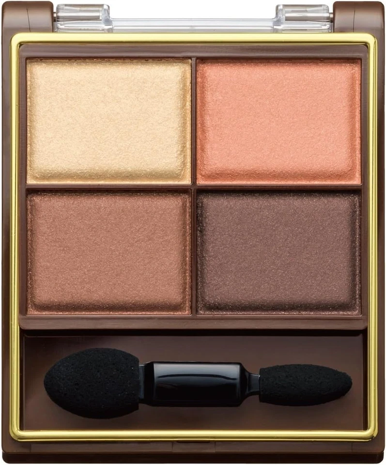 Paleta de sombras NOEVIR excel Real Close matiz mate brillante SR05 marrón cálido JPN Foto 2 de 4