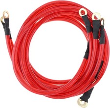 5 Point Car Universal Earth Ground Cables Grounding Wire System Kit High Perform