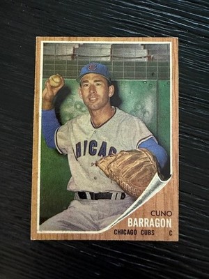 1962 Topps #68 Cubs Cuno Barragon VGEX