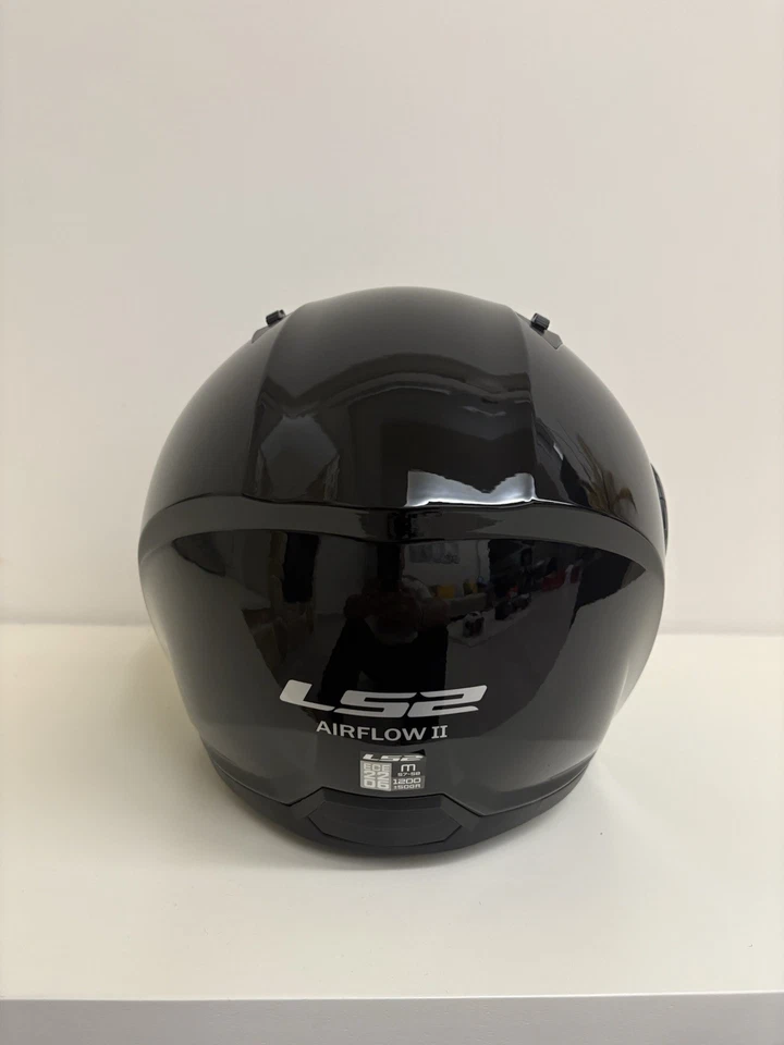 Casco Jet Ls2 OF616 Airflow 2 Solid Nero ( TAGLIA S L XL XXL) Gloss Black - Image 4 of 4