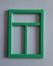 PLAYMOBIL 3988 Ersatzteil 3020008 Fenster Einsatz hellgrün