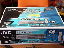NEW RareFind JVC HR-XVC18B DVD VHS Player 4 Head HiFi Stereo VCR combo SQPB
