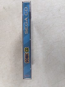 SONIC CD FOR THE SEGA CD COMPLETE WITH FOAM UNTESTED