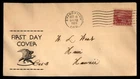Mayfairstamps US FDC 1929 Indiana Evansville to Kauai HI First Day Cover aaw_911