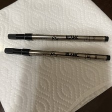 LOT of 2 MONT BLANC Rollerball Refill No 908  809 New Old Stock