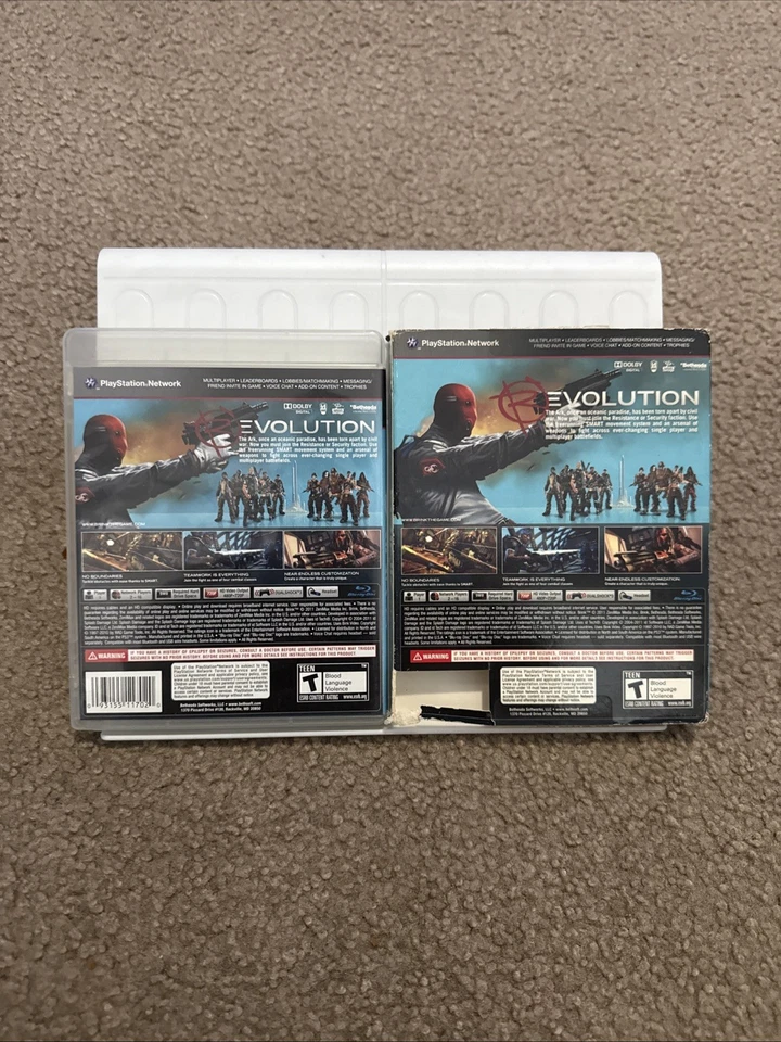 PS3 Brink Game 2011 Complete CIB Bethesda Shooter w/ Slipcover Tested - Image 2 of 4