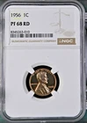 1956 Lincoln Wheat Cent – NGC PF 68 RD – Superb Gem Proof Red ✨