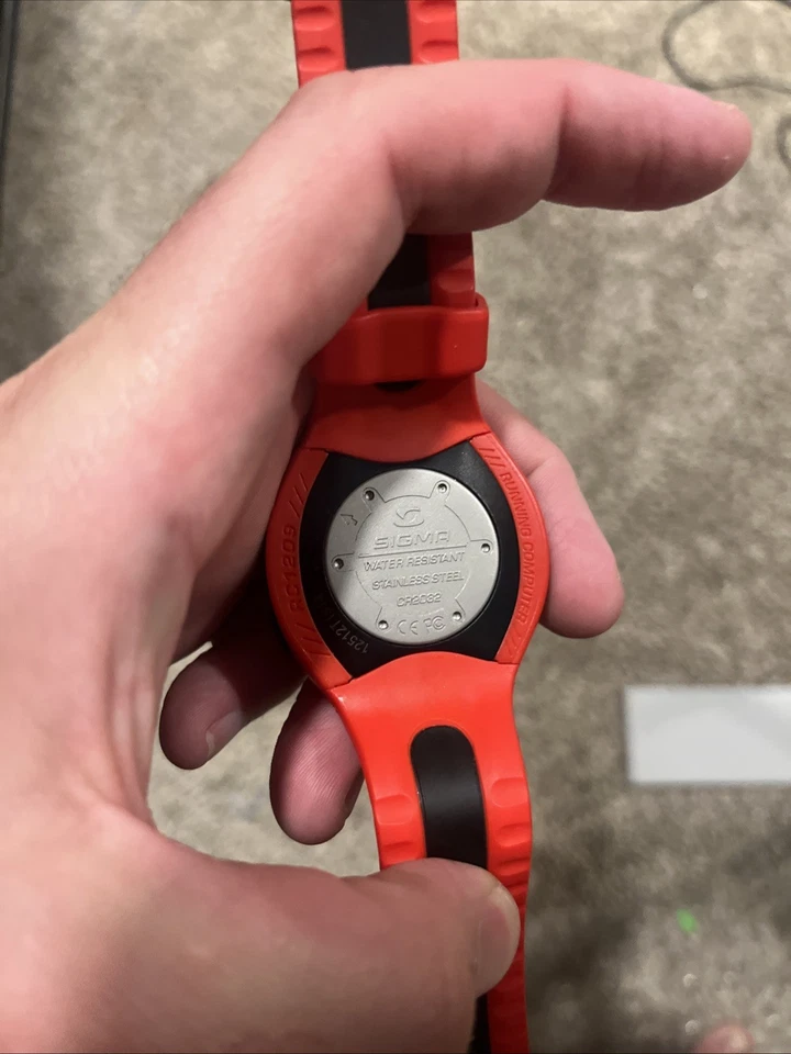 Red Sigma RC1209 Reloj Fitness Computadora - Batería Nueva Foto 3 de 3