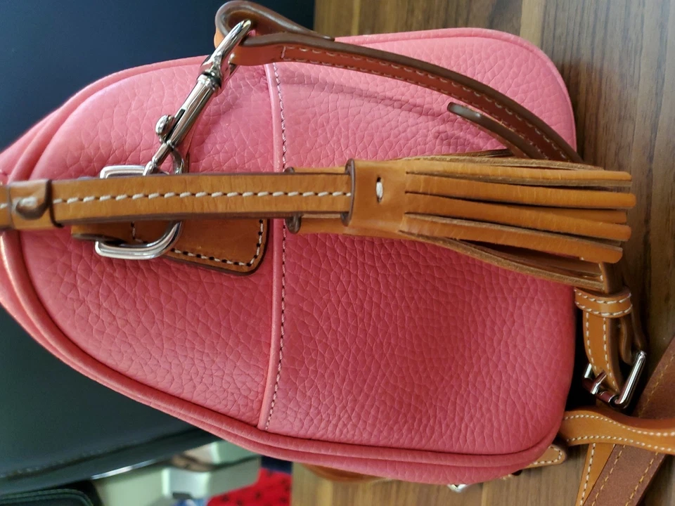 Dooney Bourke Kendra Satchel and Matching Wallet - Image 3 of 4