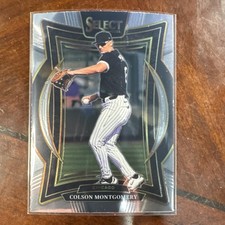 Panini Select Colson Montgomery #40 Concourse Chicago White Sox Baseball Card