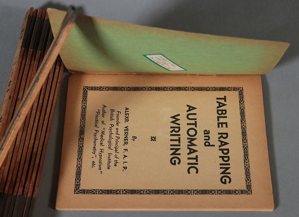 Table Rapping and Automatic Writing by Alexr. Verner (Occult ...