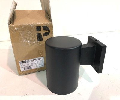 Progress Lighting P5674-31/30K Black Modern Outdoor LED Wall Lantern Light