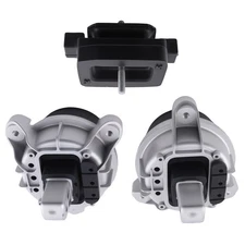3PCS Engine Mount Kit For BMW 535i GT F07 2011-2017 Transmission EM7291