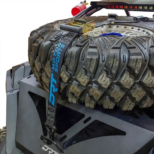 DRT Polaris RZR Pro XP XP4 Pro R Turbo R Spare Tire Adventure Rack ...