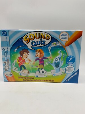Ravensburger 00841 Tiptoi Create Sound Quiz Lernspiel Kinder Lernen - NEU & OVP
