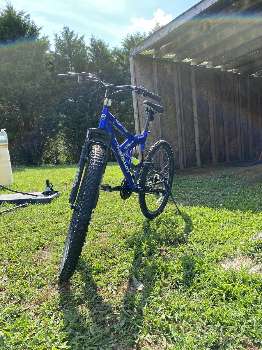 Kent 72952 29 inch Flexor Men's Dual Suspension Mountain Bike Blue