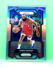 James Harden 2023 2024 PANINI PRIZM SILVER PRIZM REFRACTOR CARD
