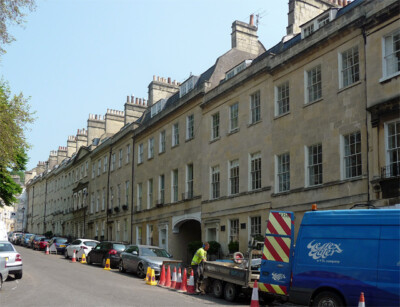 PHOTO  23-37 ST JAMES'S SQUARE BATH THE EAST SIDE OF THIS RECTANGULAR SQUARE WHI