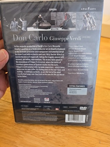 Giuseppe Verdi - Don Carlo - Rolando Villazon 2 DVD Set NEW SEALED - Picture 7 of 7