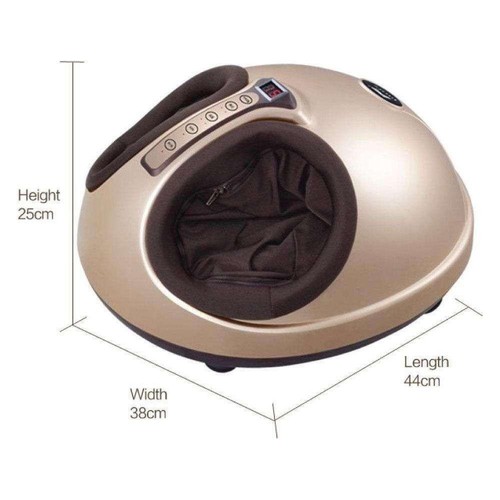 Foot Massager Machine Gold 3D Shiatsu Heat Kneading Pressing Relax Home Massage - Picture 3 of 10