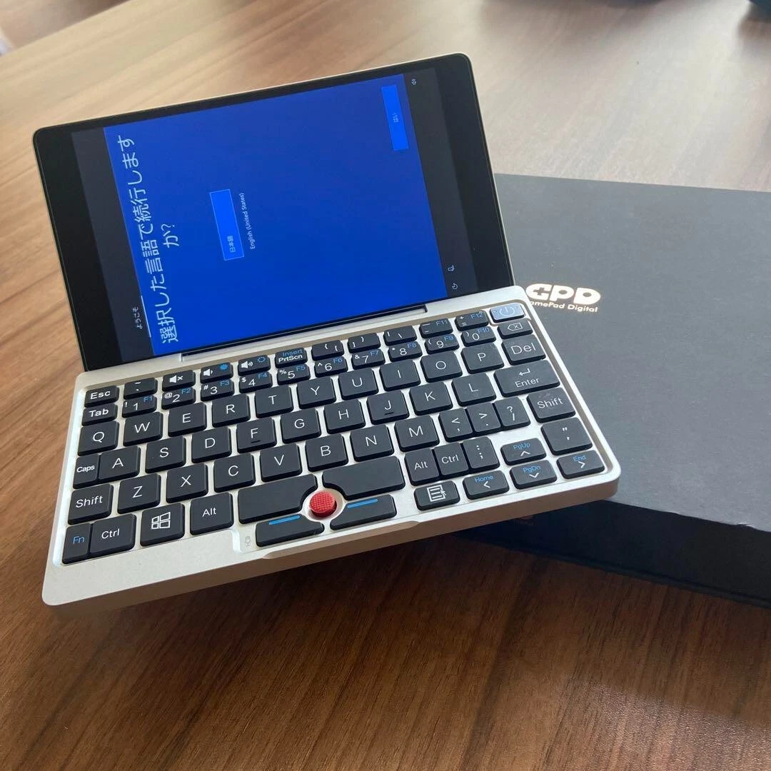 GPD POCKET X7−Z8750 Model UMPC Portable Personal Computer SILVER