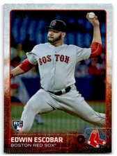 2015 Topps Edwin Escobar Rookie Boston Red Sox #77