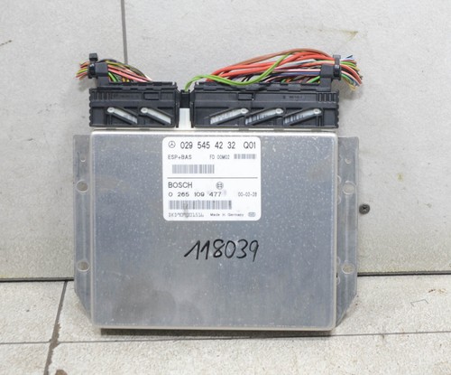 Mercedes Benz A140 W168 Bj 00 Steuergerät ESP + BAS 0295454232 #118039-E207
