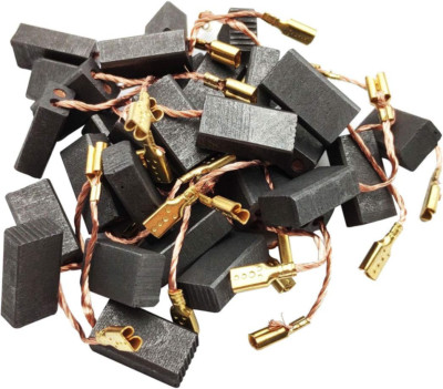 30Pcs Electric Motor Carbon Brushes Replacement Repair Tool Set, b-100 5x8x15mm